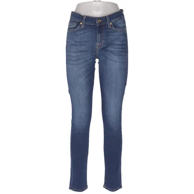 Jeans (Blå) från 7 for All Mankind Bomull, Elastan, Polyester