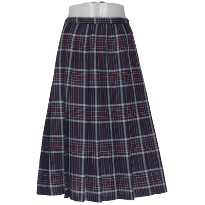 Rok (Blauw, Wit, Rood) Polyester, Viscose