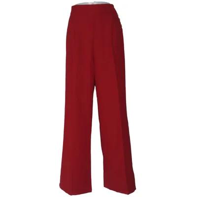 Palazzo pants (Red) from Hell Bunny Elastane, Polyester