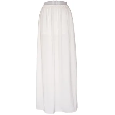 Maxi rok (Wit) van Zara Trafaluc