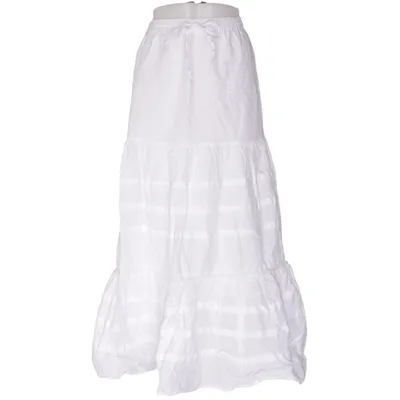Maxi rok (Wit) van Gina Tricot Katoen