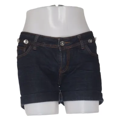 Short en jean (Bleu) de Miss OK Coton, Élasthane