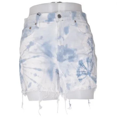 Jeansshorts (Blå, Hvid) fra Gap Denim Bomuld, Elastan