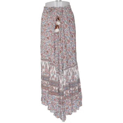 Maxi rok (Wit, Meerkleurig) van Blue Pearl Viscose