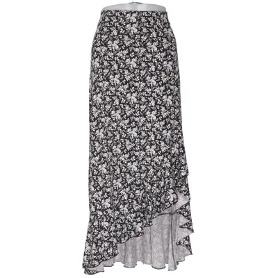 Rok (Zwart, Wit) van Gina Tricot Elastaan, Viscose