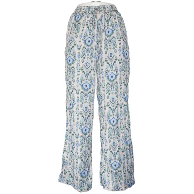 Palazzo broek (Wit, Blauw, Groen) van Kooiook Elastaan, Polyester