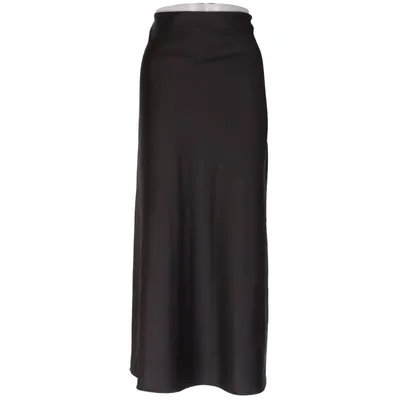 Långkjol (Svart) från Lindex Elastan, Polyester