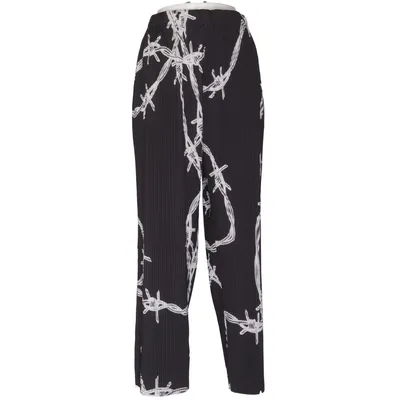 Palazzo broek (Zwart, Wit) van Jaded London Elastaan, Polyester