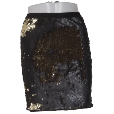 Jupe (Noir, Or) de Madison Polyester