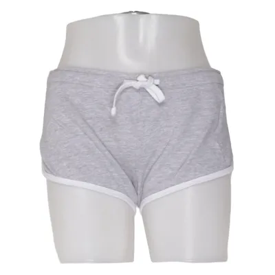 Sweat shorts (Gray, White) from Sister Cotton, Viscose