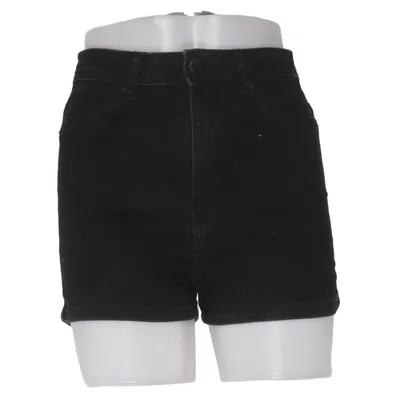 Denim shorts (Zwart) van Cropp Katoen, Elastaan, Polyester