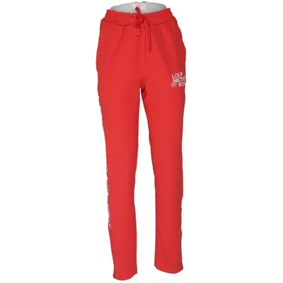 Pantalon de survêtement (Rouge) de Loop Élasthane, Polyester