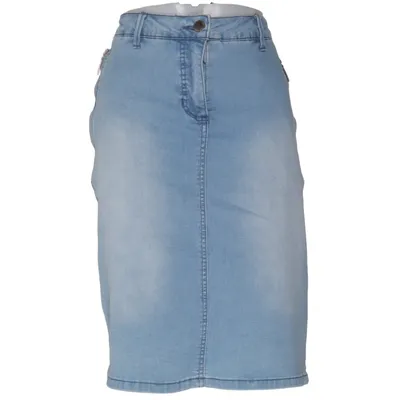 Skort (Blauw) van Zhenzi Katoen, Elastaan, Polyester, Viscose
