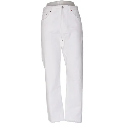 Jeans (Weiß) von Zara Woman Baumwolle, Elasthan