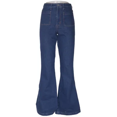 Spijkerbroek (Blauw) van &Denim by H&M Katoen, Elastaan