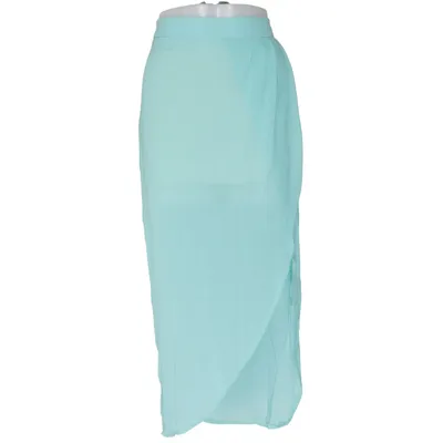 Maxirock (Grün) von River Flower Baumwolle, Polyester