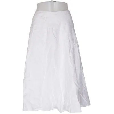 Kjol (Vit) från Kaliko Bomull, Linne, Polyester