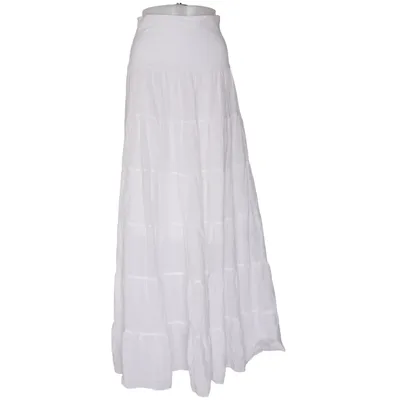 Maxi nederdel (Hvid) fra New Collection Bomuld