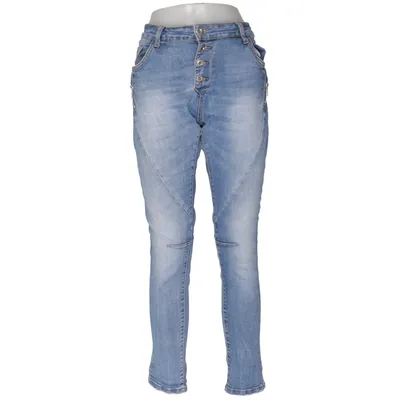 Jeans (Blue) from Chica London Cotton, Elastane, Polyester, Viscose