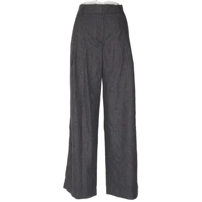 Stoffhose (Grau) von Massimo Dutti Polyester, Viskose, Wolle