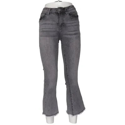 Spijkerbroek (Grijs) van New Denim Katoen, Elastaan, Polyester