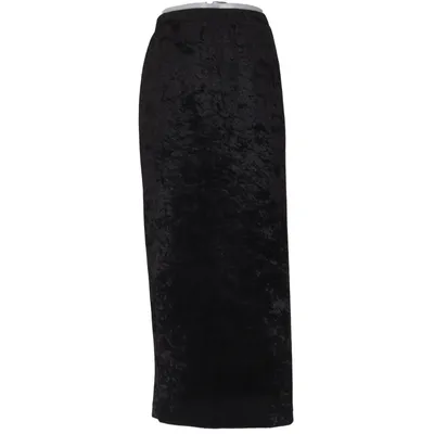 Maxi skirt (Black) from Chiki Polyester