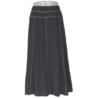 Skirt (Gray) from Renda Polyester
