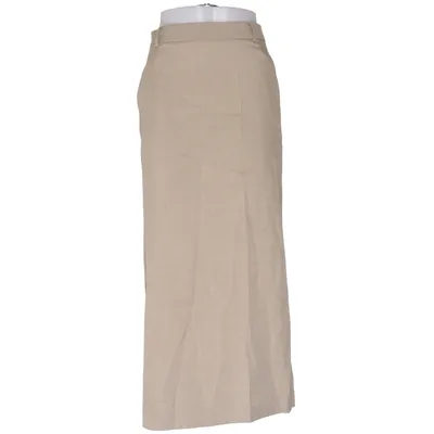 Långkjol (Beige) från Dazy Elastan, Polyester