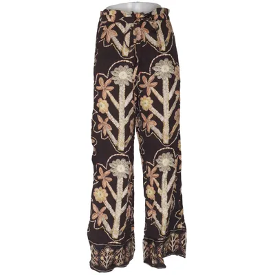 Pantalon patte d'éléphant (Marron, Beige) de H&M Studio Viscose