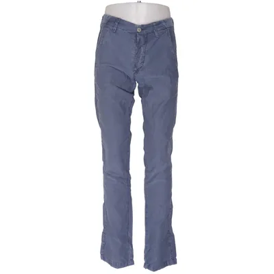 Chinos (Blauw) van Racer Katoen, Linnen