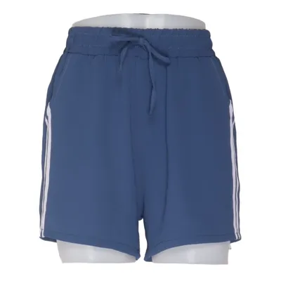 Träningsshorts (Blå, Vit) från E&D Elastan, Polyester, Viskos