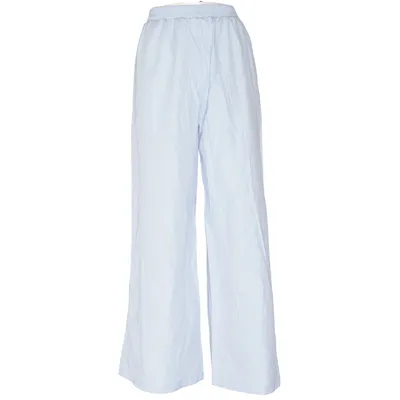Pajama pants (Blue) Elastane, Polyester