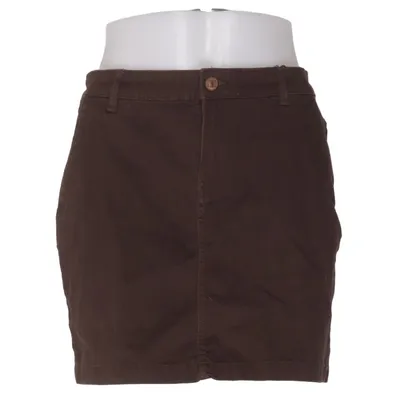 Skirt (Brown) from L.O.G.G by H&M Cotton, Elastane, Viscose