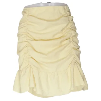Rok (Geel) van Gina Tricot Elastaan, Polyester