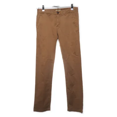 Chinos (Brun) från Scotch Shrunk Bomull, Elastan