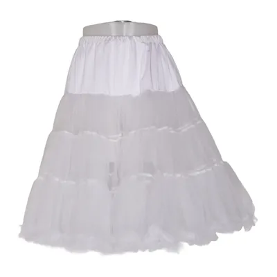 Krinolin (Vit) från Collectif Vintage Polyester