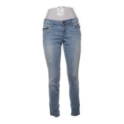 Spijkerbroek (Blauw) van Mango Jeans Katoen, Elastaan