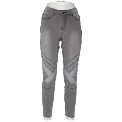 Jeans (Grå) från Mandarin Bomull, Elastan, Polyester, Viskos