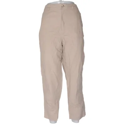 Chinos (Beige) from Uniqlo Cotton, Linen