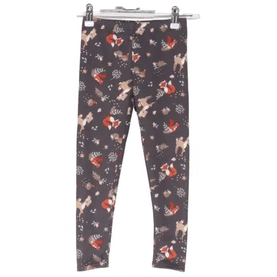 Leggings (Gray, Multicolored) from Dopo Dopo Girls Elastane, Polyester