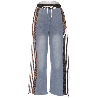 Jeans (Blå, Brun, Svart, Vit) från Mochy Bomull, Polyamid, Viskos