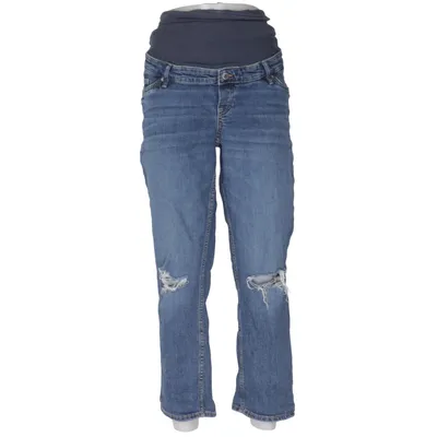 Jeans maternité (Mama Straight Ankle) de H&M Mama Coton, Élasthane, Polyester