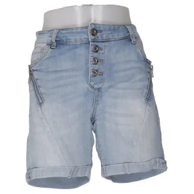 Short en jean (Bleu) de Lexxury Coton, Élasthane, Polyester, Viscose