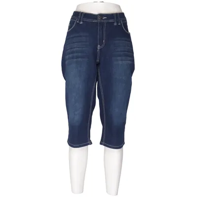 Jeansshorts (Blå) från Okay Bomull, Elastan, Polyester, Viskos