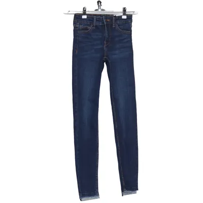 Jean (Bleu) de Bershka_BSKGIRL Coton, Élasthane