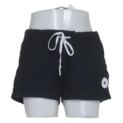 Sweatshort (Zwart) van Converse Katoen, Elastaan