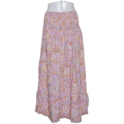 Maxi nederdel (Lilla, Flerfarvet) fra Marta Viscose