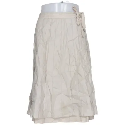 Kjol (Beige) från Åhléns Bomull, Linne