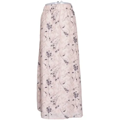 Maxi nederdel (Pink, Sort) fra Culture Polyester