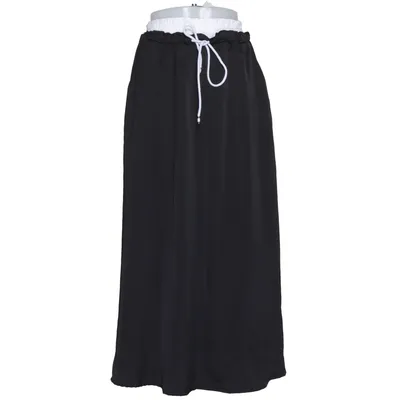 Maxi skirt (Gray) from Lamiar Cotton, Elastane, Polyester
